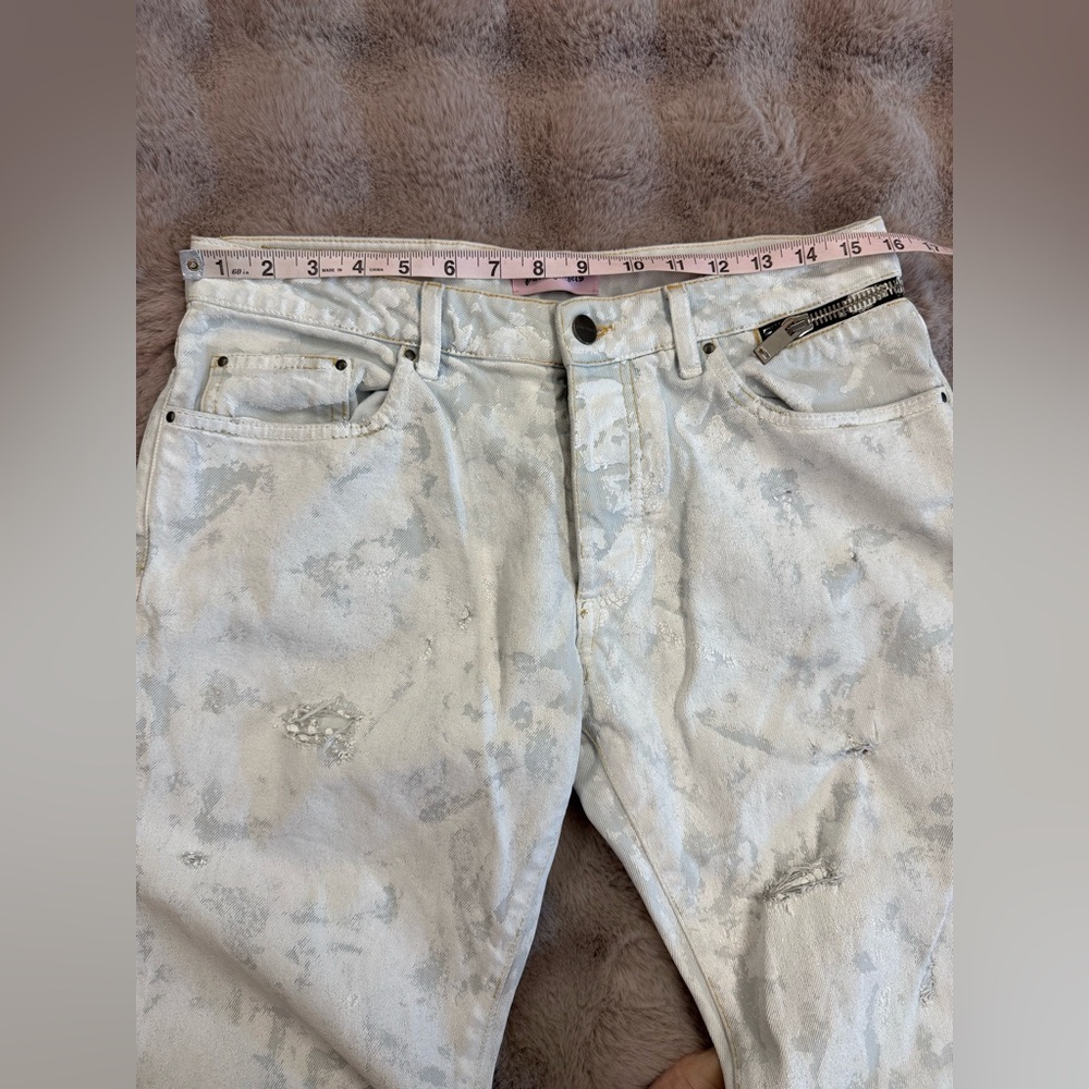 Palm Angels Paint Jeans Pants 30 - Picture 7 of 16